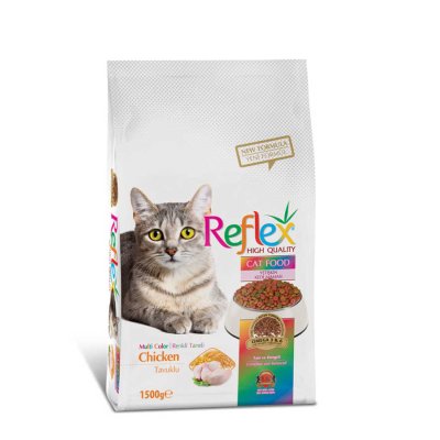 Reflex Yetişkin Kedi Maması Renkli 1,5 Kg